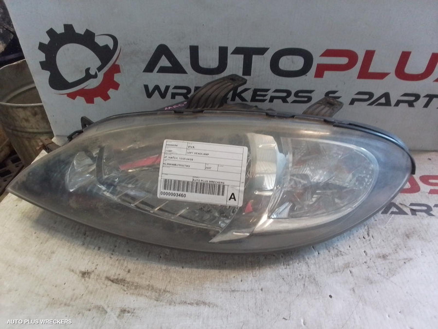 2007 Holden Viva Left Headlamp