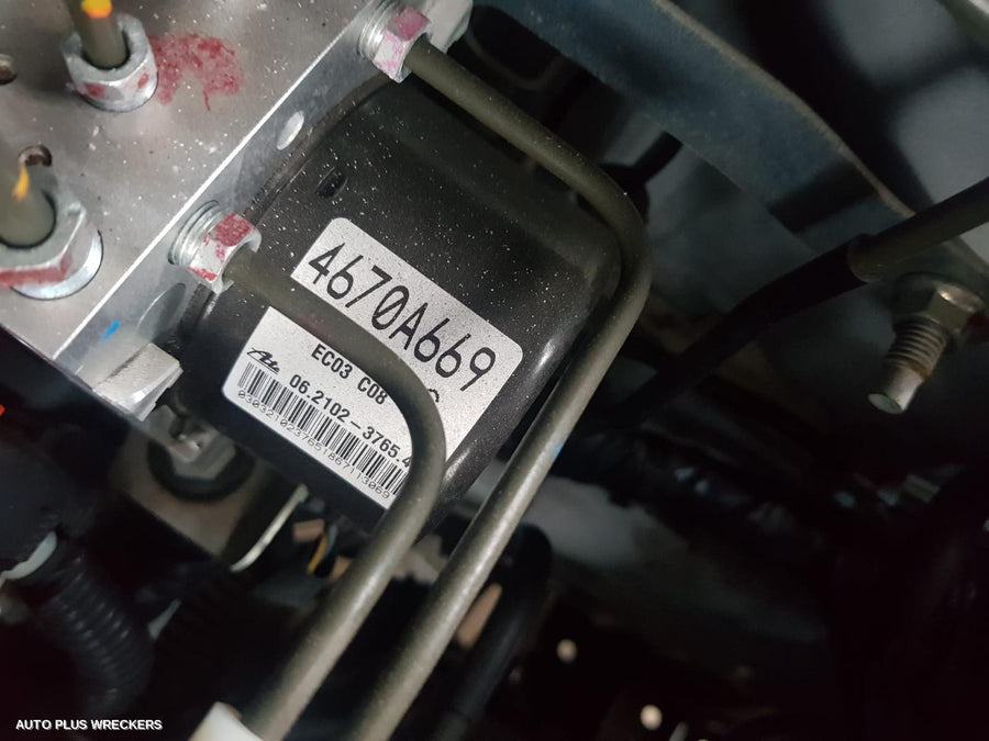 2017 Mitsubishi Lancer Abs Pump Modulator