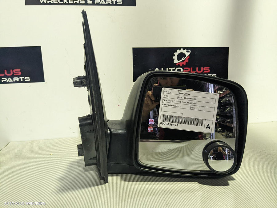 2011 Hyundai Iload/imax Right Door Mirror
