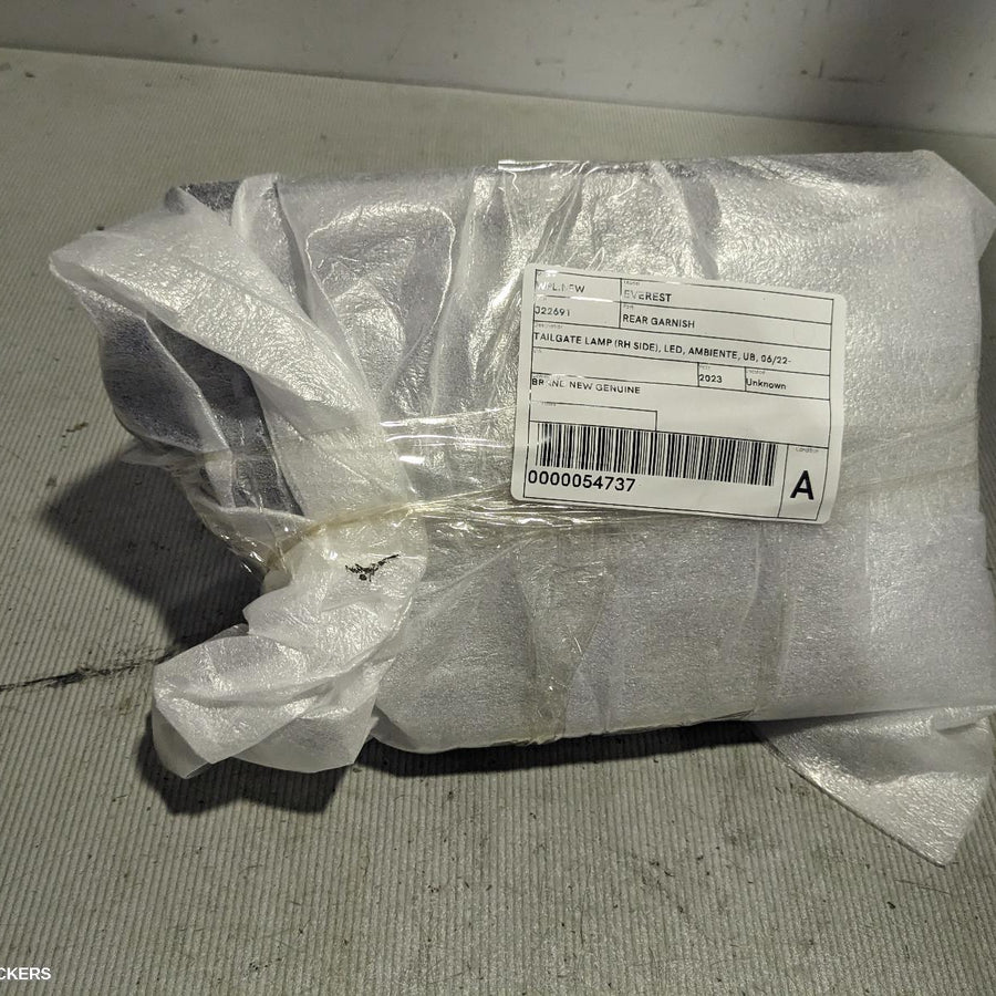 2023 Ford Everest Rear Garnish