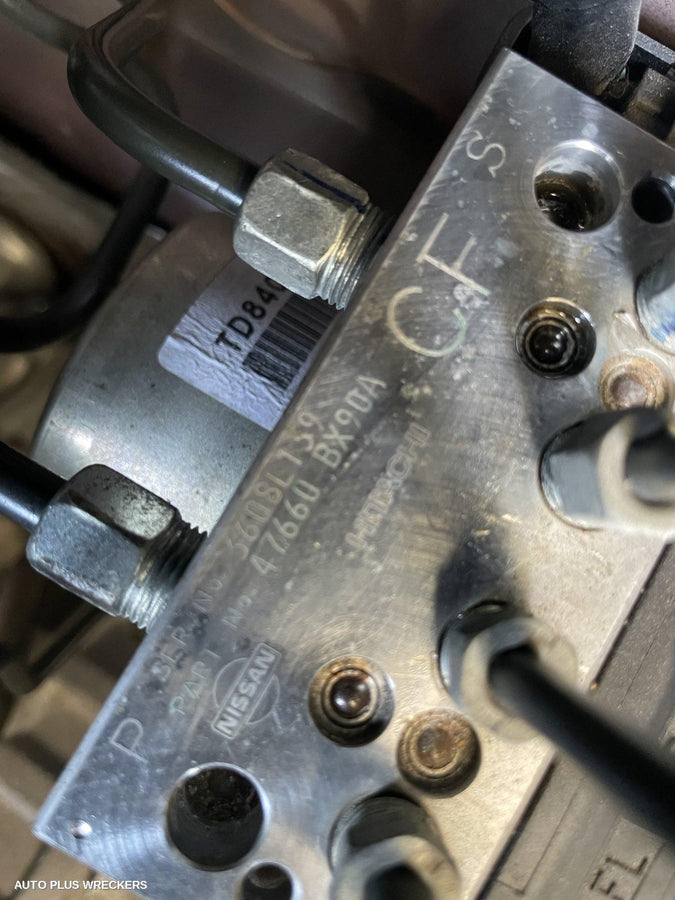 2014 Nissan Juke Abs Pump Modulator