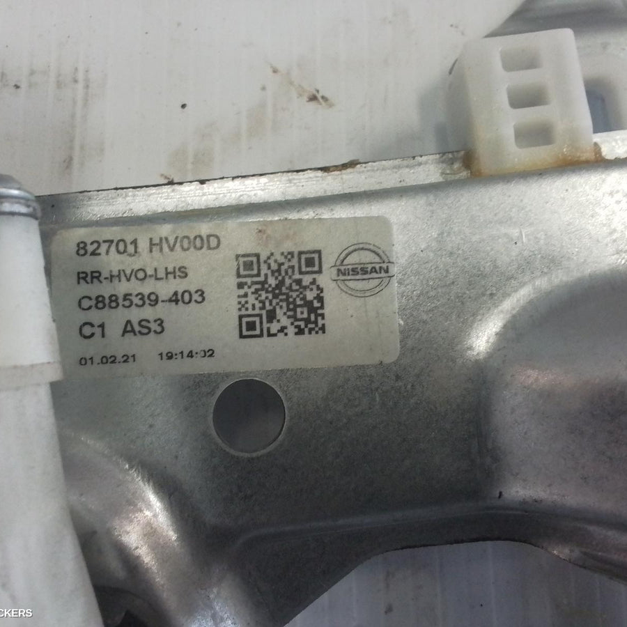 2017-2021 Nissan Qashqai Left Rear Wnd Reg Motor