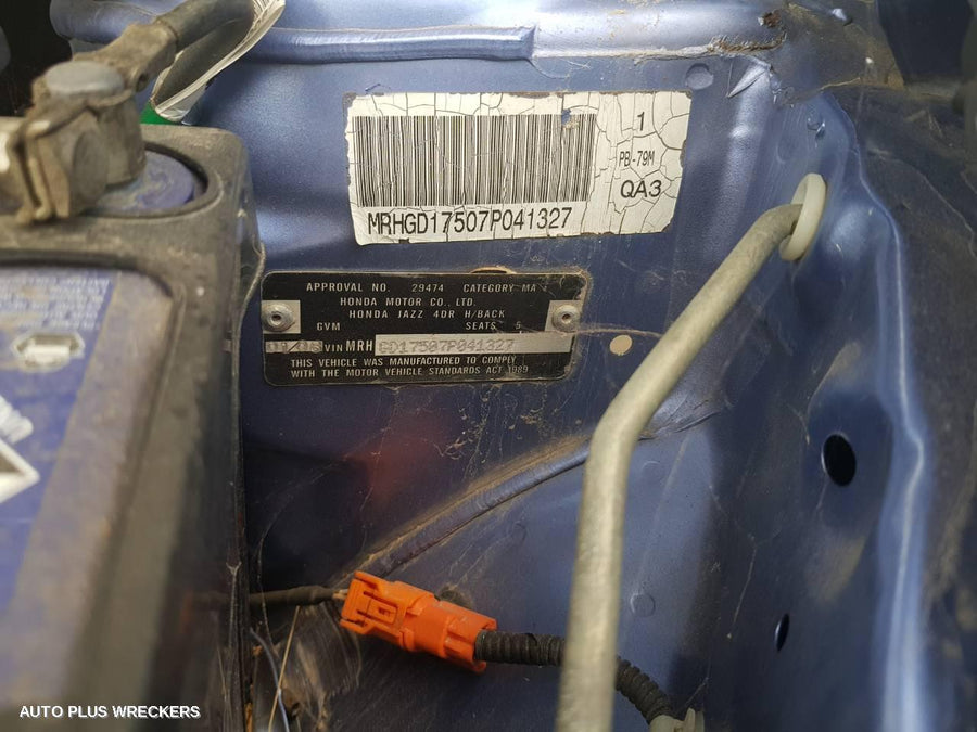 2008 Honda Jazz Radiator