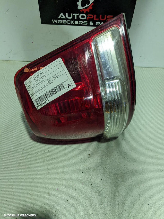 2009 Toyota Landcruiser Right Taillight