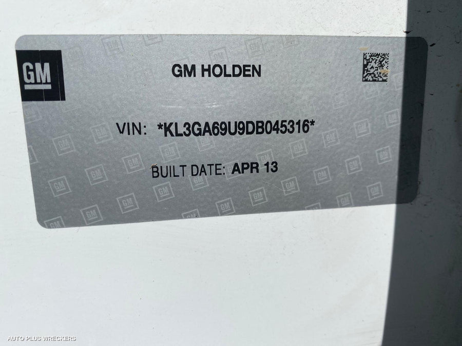 2013 Holden Malibu Left Front Door Window