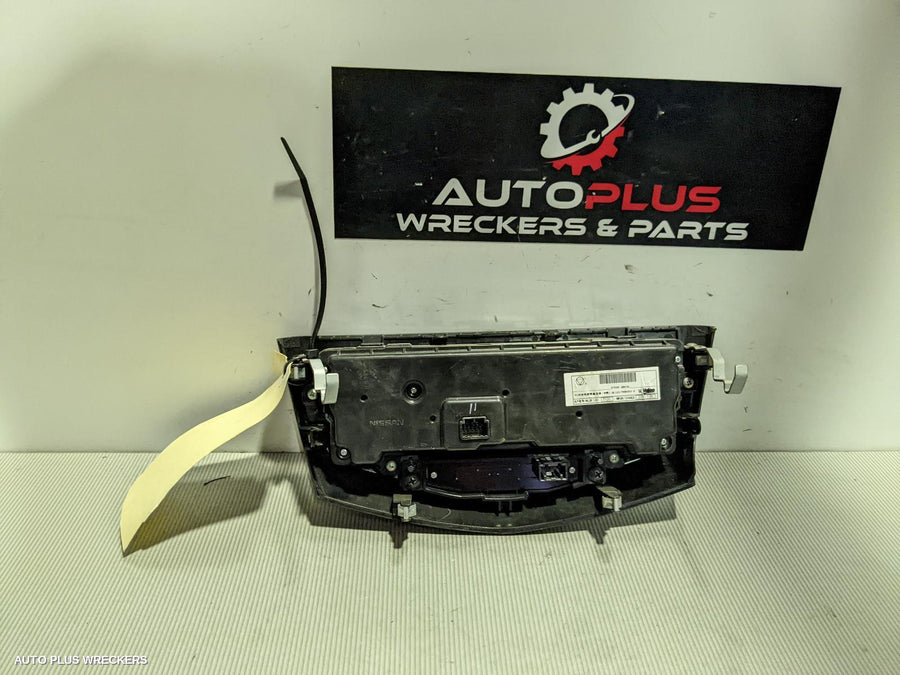 2016 Nissan Qashqai Heater Ac Controls