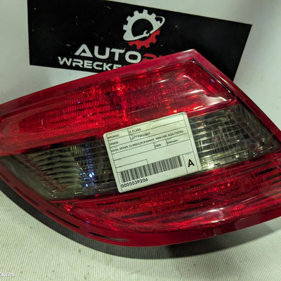 2008 Mercedes C Class Left Taillight
