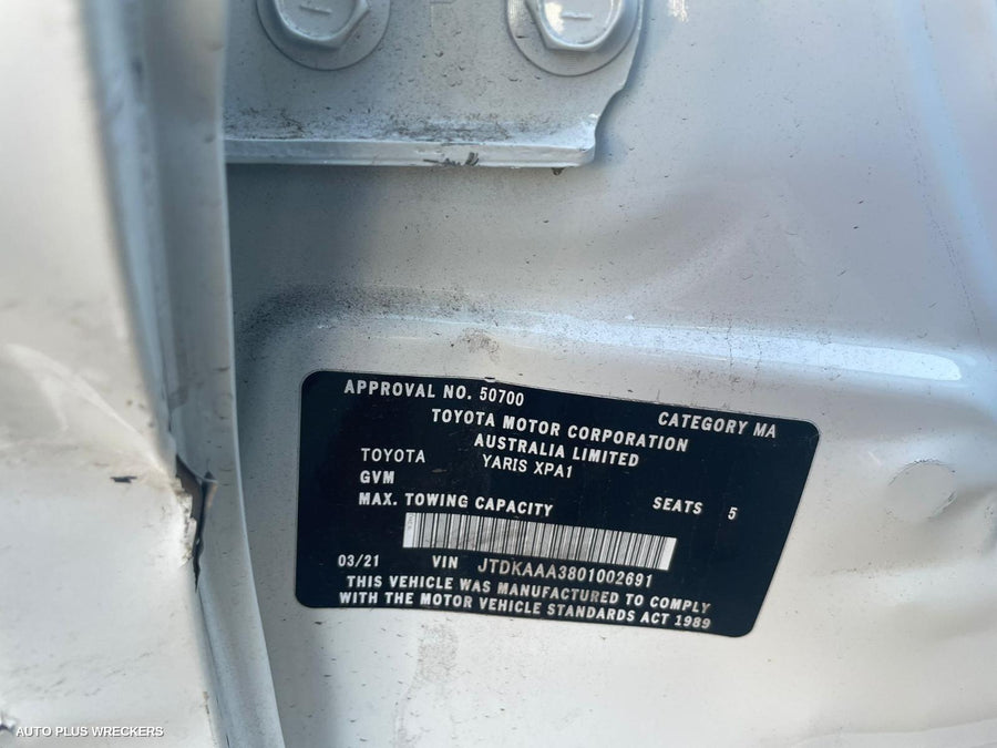 2021 Toyota Yaris Left Front Hub Assembly