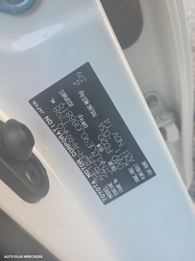 2015 Toyota Corolla Instrument Cluster