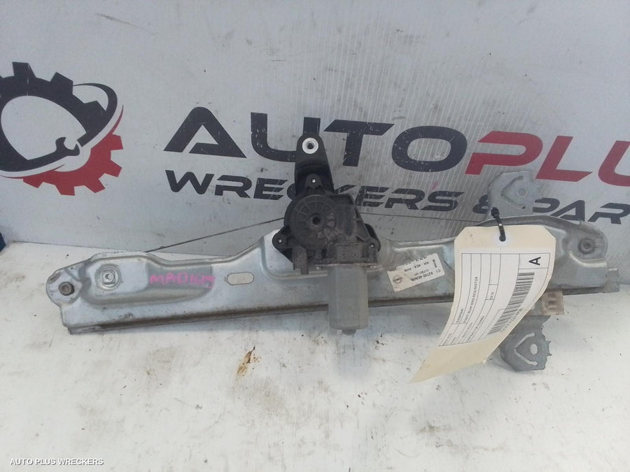 2013-2017 Nissan Qashqai Right Rear Wnd Reg Motor