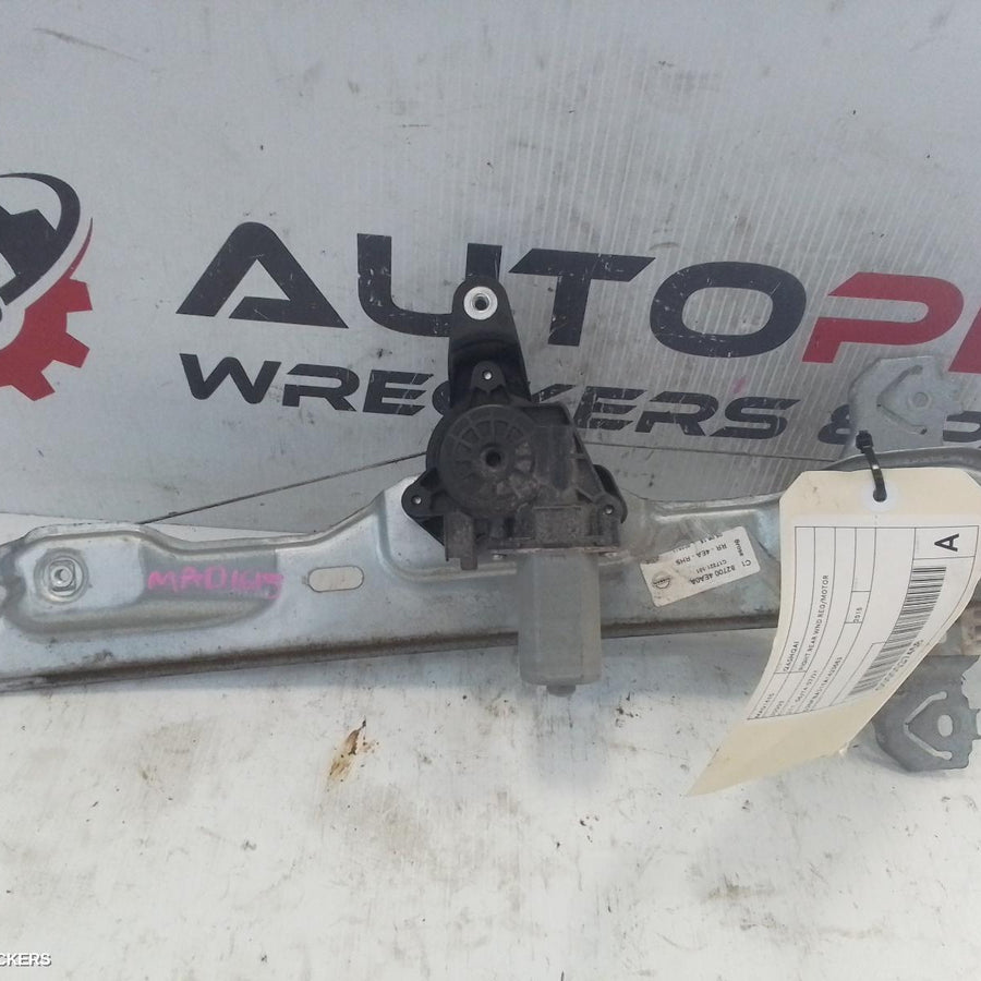 2013-2017 Nissan Qashqai Right Rear Wnd Reg Motor