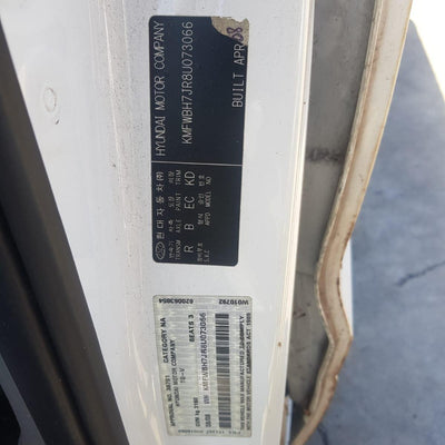 2008 HYUNDAI ILOAD/IMAX SUNVISOR