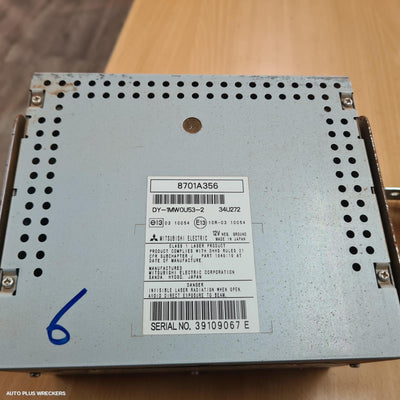 2014-2021 Mitsubishi Pajero Radio Cd Dvd Sat Tv