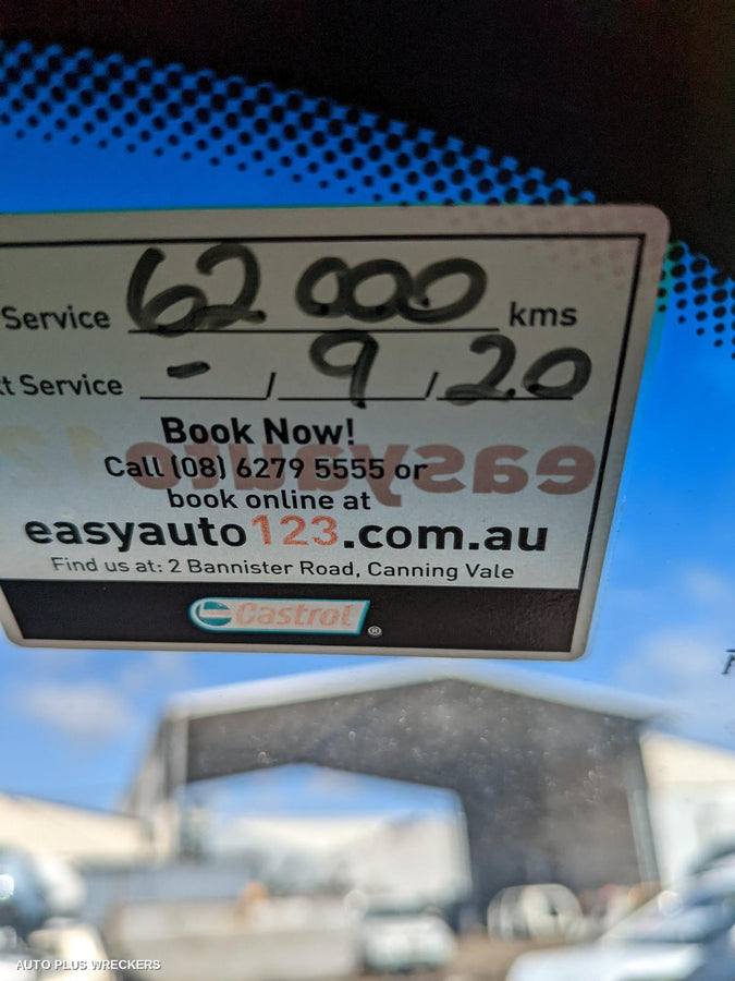 2017 Holden Barina Right Rear Door Window