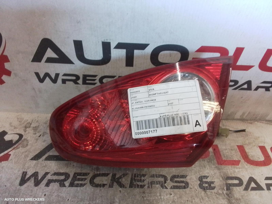 2007 Holden Viva Right Taillight