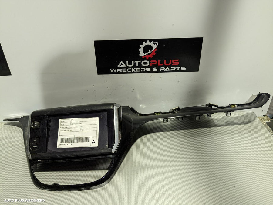 2016 Peugeot 2008 Radio Cd Dvd Sat Tv