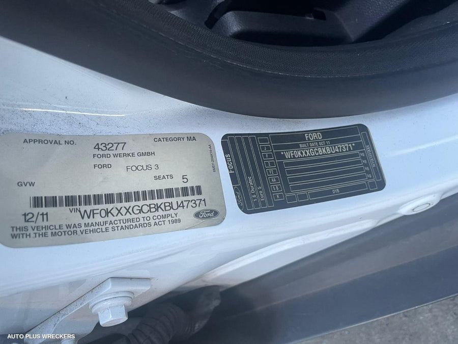 2012 Ford Focus Left Front Lower Control Arm