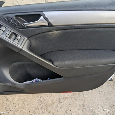 2011 Volkswagen Golf Left Rear Door Window