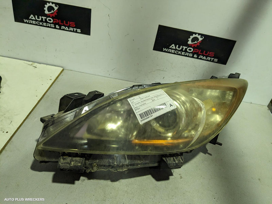 2009-2013 Mazda 3 Right Headlamp