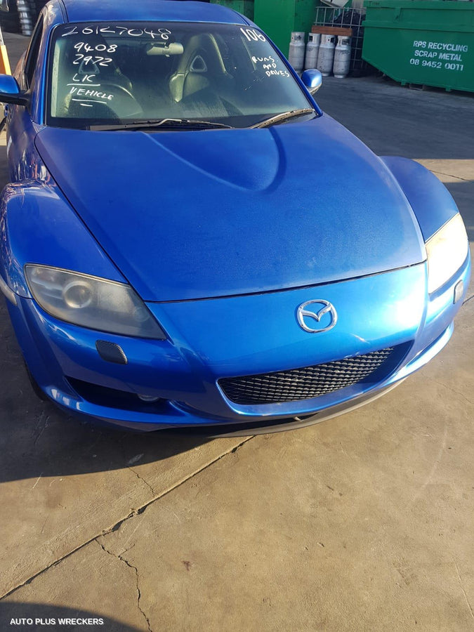 2005 Mazda Rx8 Left Front Window Reg Motor
