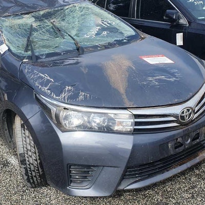 2014 Toyota Corolla Left Rear 1 4 Door Glass