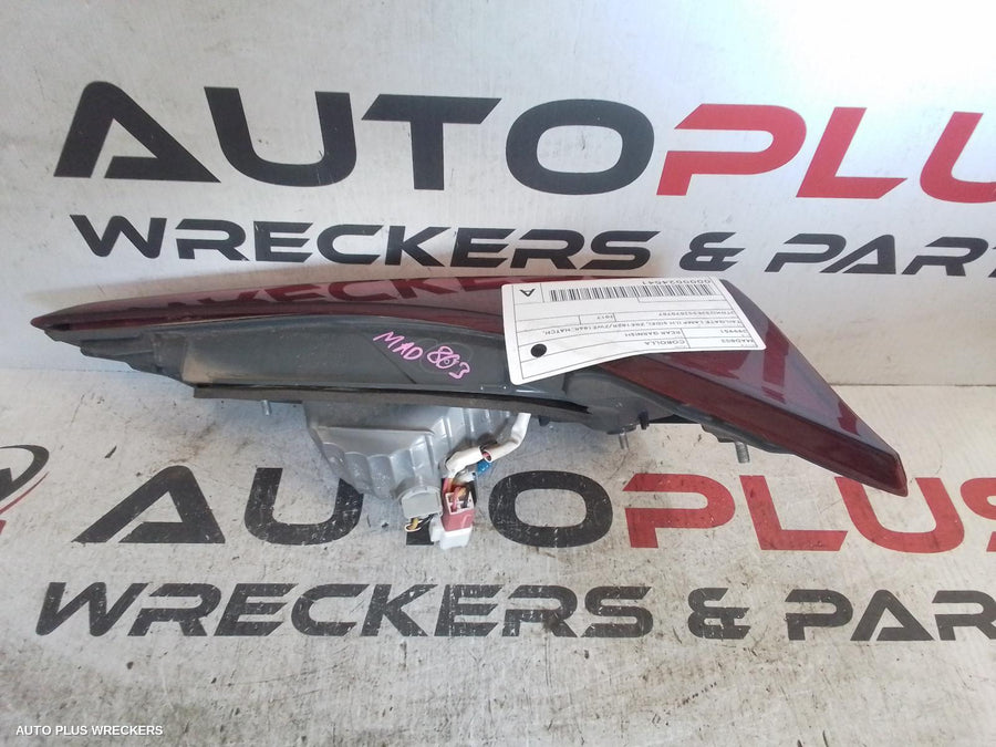 2017 Toyota Corolla Rear Garnish