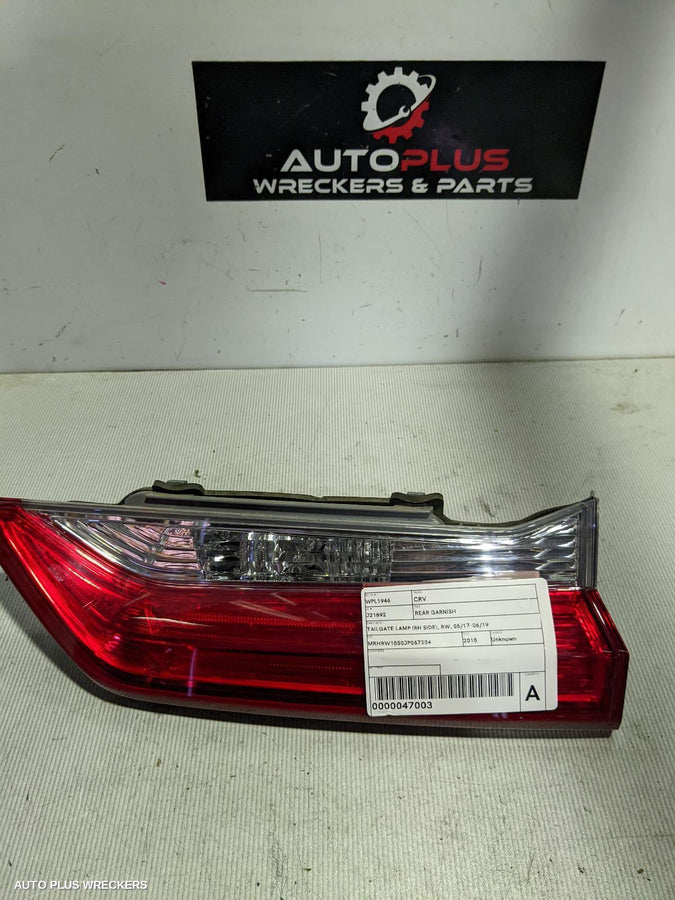 2018 Honda Crv Rear Garnish