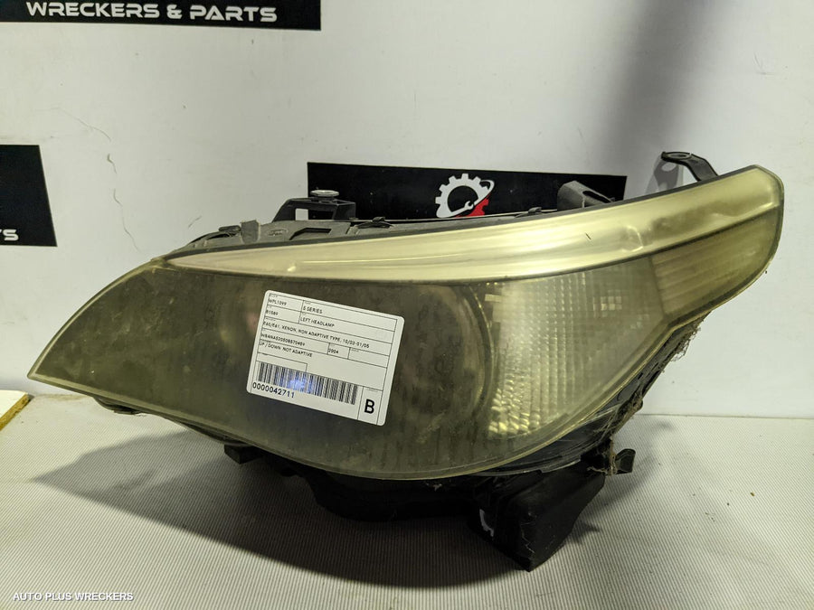 2004 Bmw 5 Series Left Headlamp