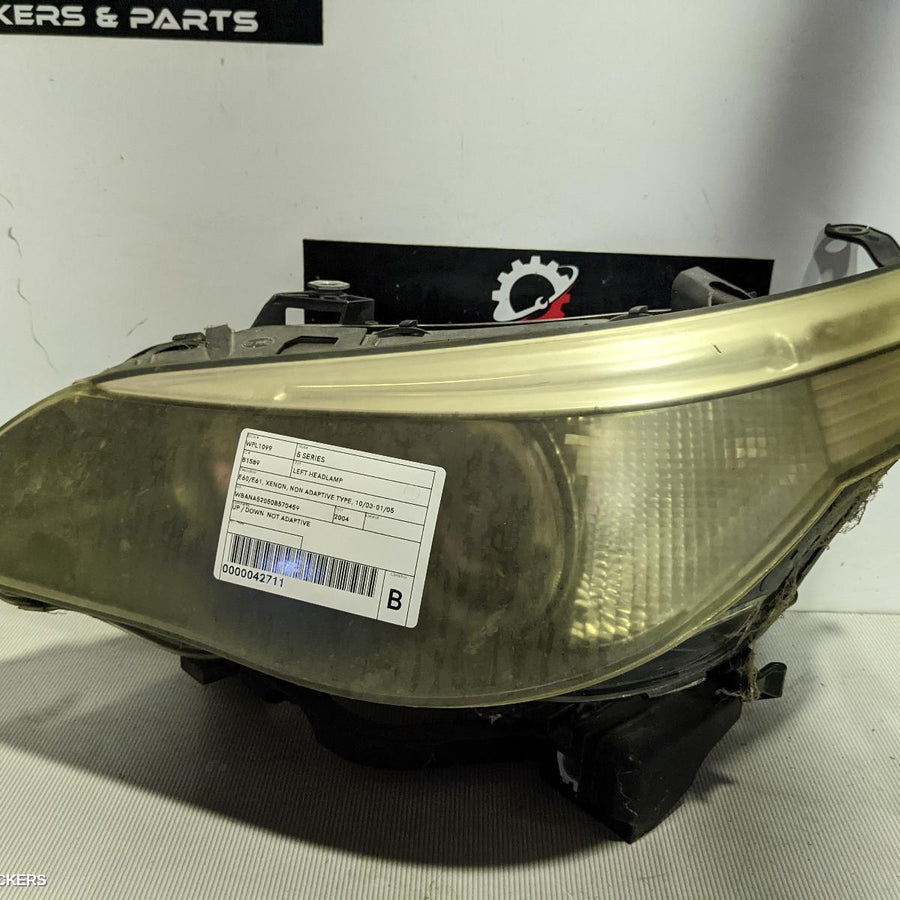 2003-2005 Bmw 5 Series Left Headlamp