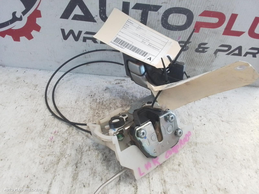 2018 Holden Colorado Door Boot Gate Lock