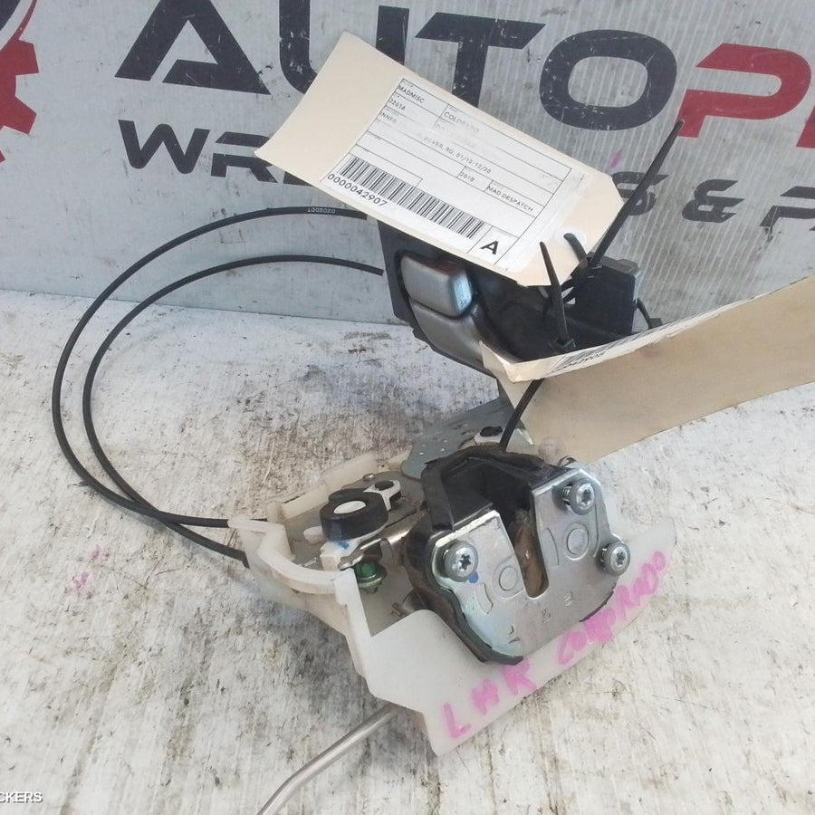2018 Holden Colorado Door Boot Gate Lock