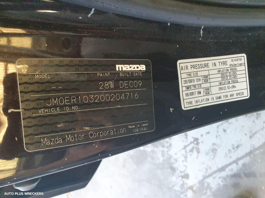 2010 Mazda Cx7 Right Taillight