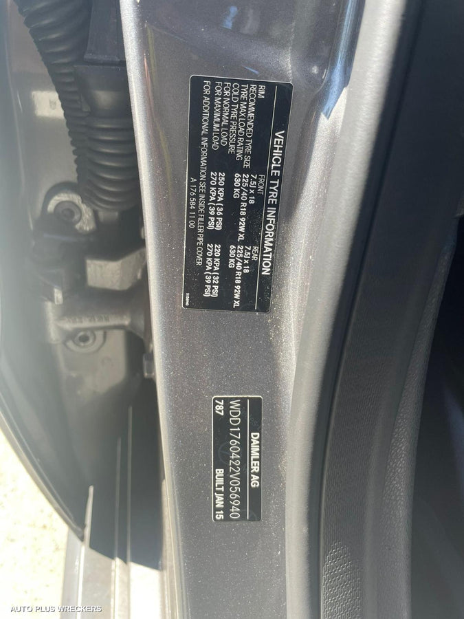 2015 Mercedes A Class Right Front Lower Control Arm