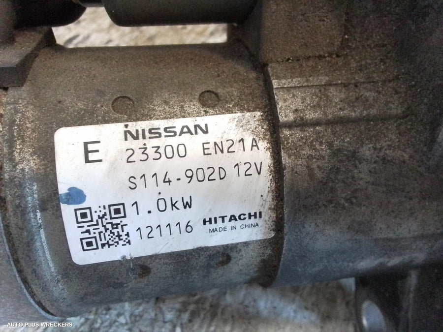 2012-2017 Nissan Pulsar Starter