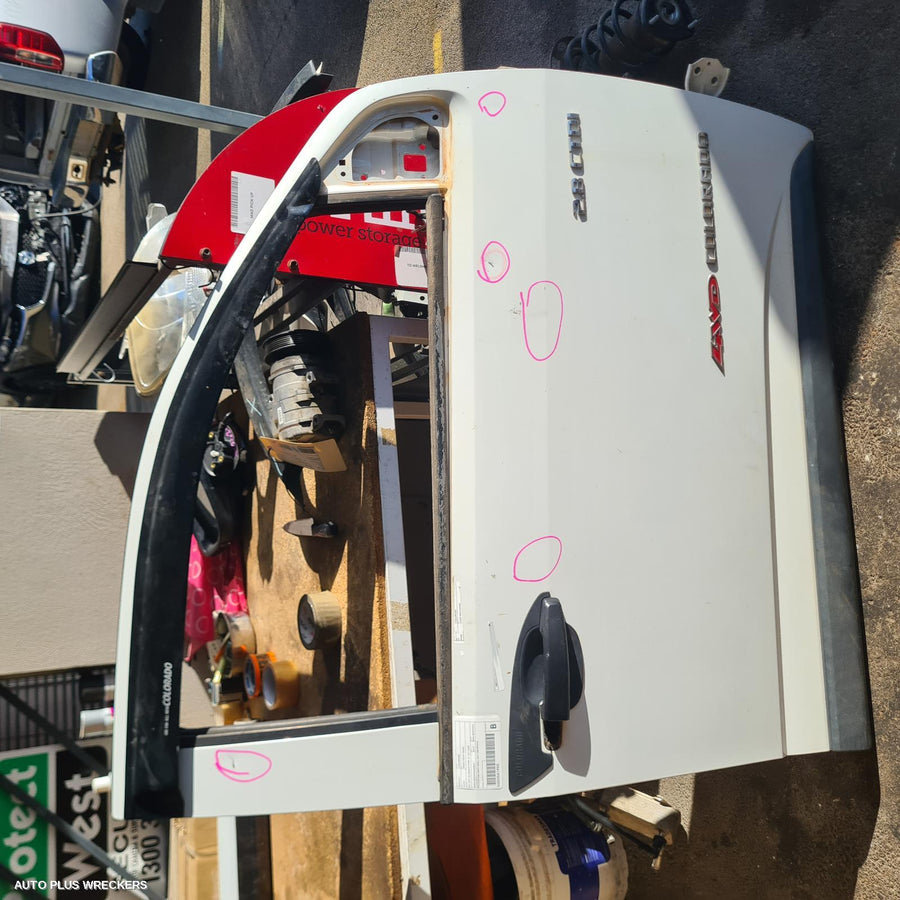 2012 Holden Colorado Right Front Door