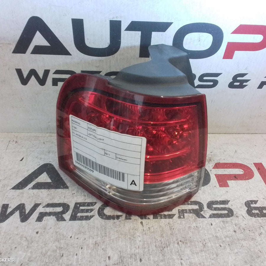 2008-2012 Ford Escape Left Taillight