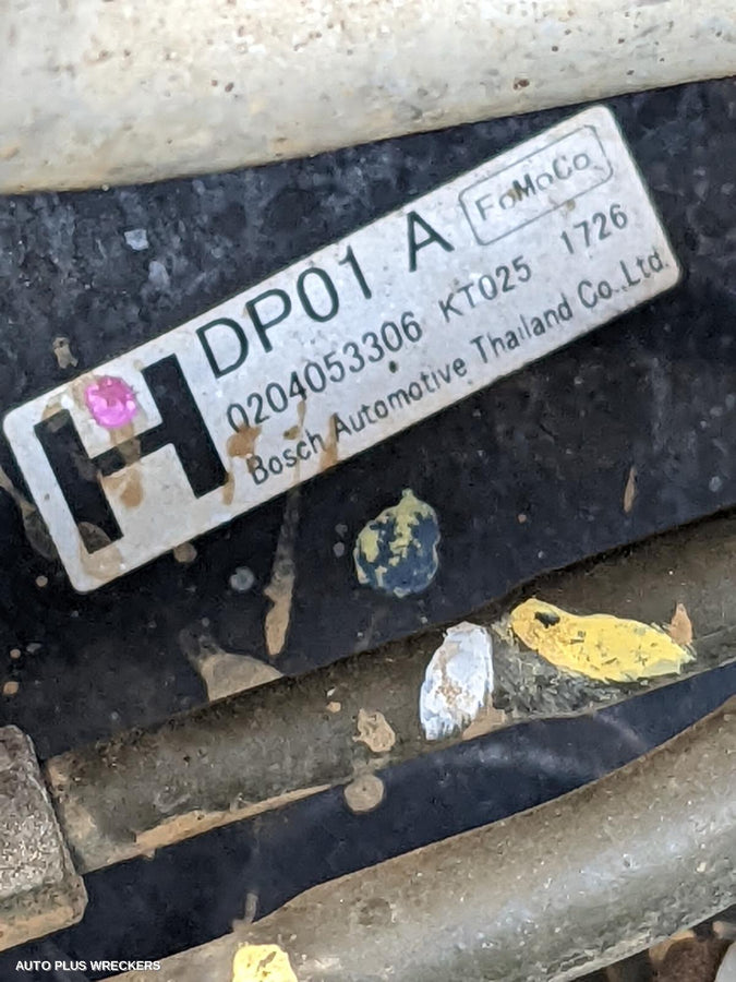 2011 Ford Fiesta Left Rear Door Sliding