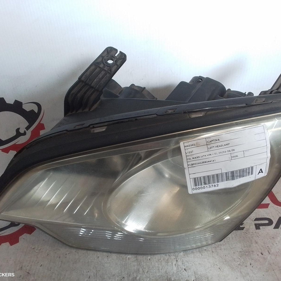 2006-2008 Holden Captiva Left Headlamp