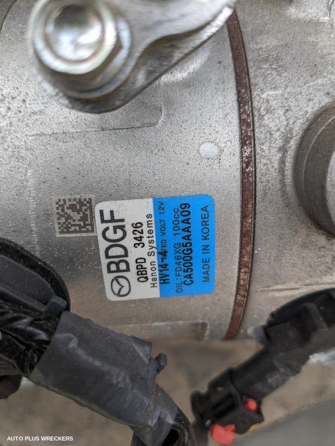 2021 Mazda Cx30 A C Compressor