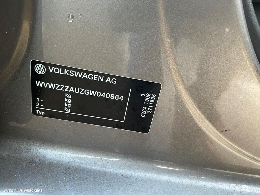 2016 Volkswagen Golf Throttle Body