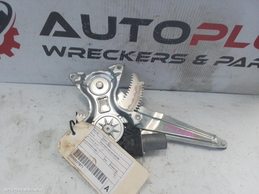 2017-2023 Suzuki Swift Right Rear Wnd Reg Motor