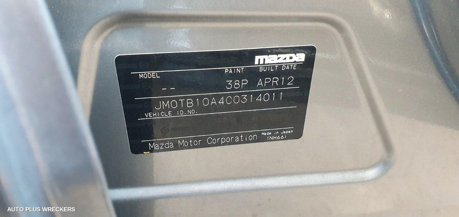 2012 Mazda Cx9 Combination Switch