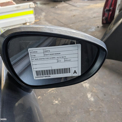 2012 Ford Fiesta Right Door Mirror