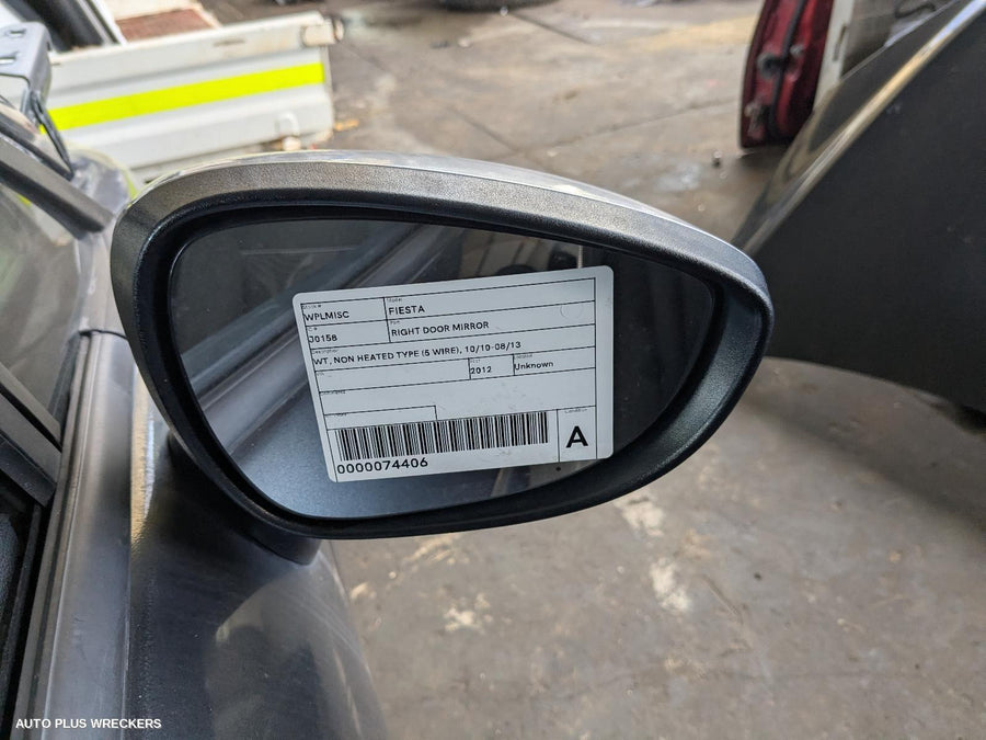 2012 Ford Fiesta Right Door Mirror