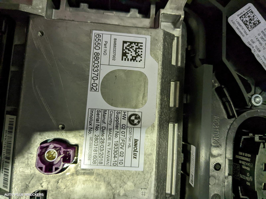 2019 Mini Cooper Radio Cd Dvd Sat Tv