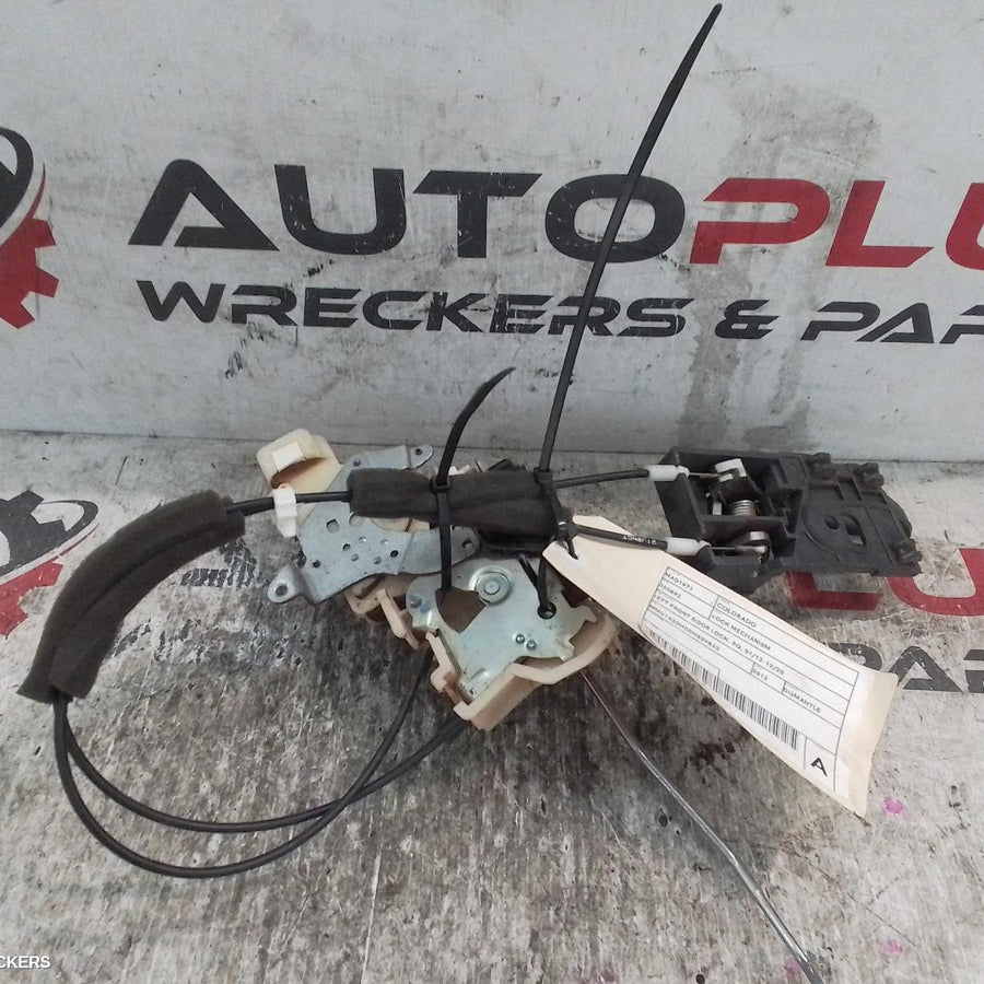 2012-2020 Holden Colorado Door Boot Gate Lock