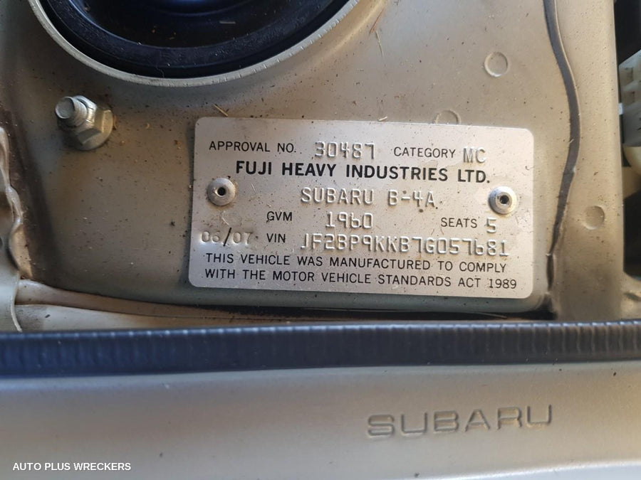 2007 Subaru Outback Door Handle