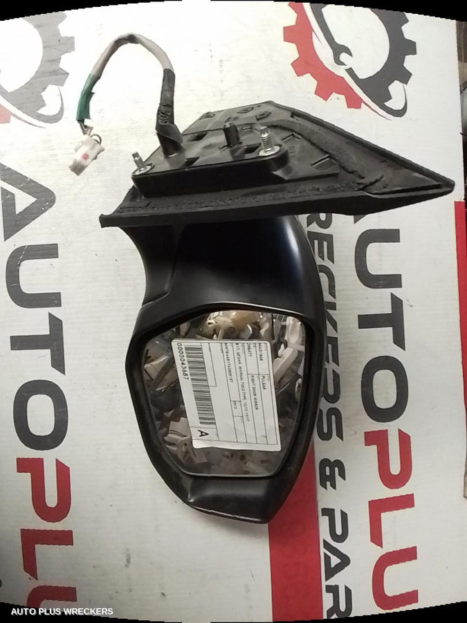 2012-2017 Nissan Pulsar Right Door Mirror