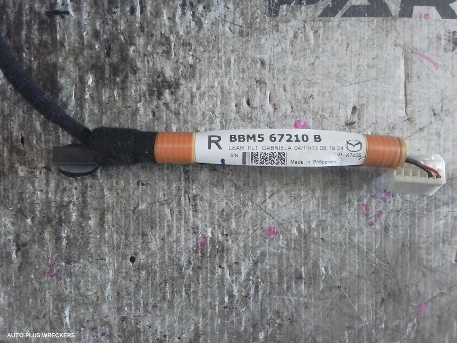 2009-2013 Mazda 3 Right Rear Wnd Reg Motor