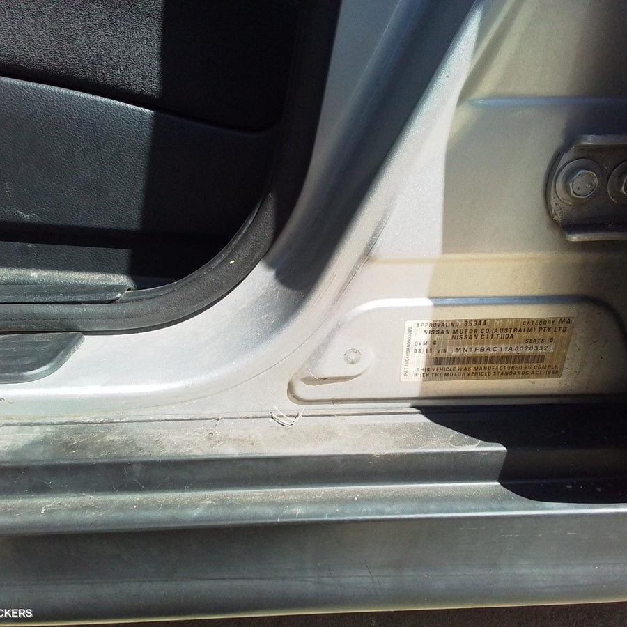 2004-2013 Nissan Tiida Fan
